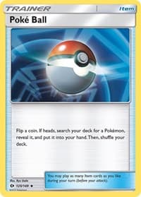 Poke Ball - SM Base Set - Pokemon card