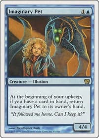 Imaginary Pet - 9th Edition - Magic: The Gathering card