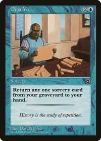 Deja Vu - Portal Second Age - Magic: The Gathering card