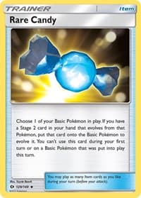 Rare Candy - SM Base Set - Pokemon card