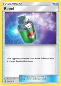 Repel - SM Base Set - Pokemon card
