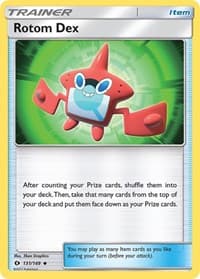 Rotom Dex - SM Base Set - Pokemon card