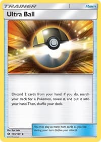 Ultra Ball - SM Base Set - Pokemon card
