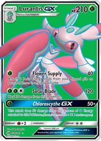 Lurantis GX (Full Art) - SM Base Set - Pokemon card