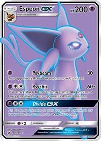 Espeon GX (Full Art) - SM Base Set - Pokemon card