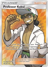 Professor Kukui (Full Art) - SM Base Set - Pokemon card