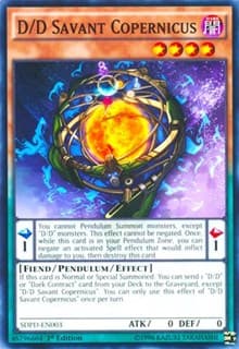 D/D Savant Copernicus - Structure Deck: Pendulum Domination - YuGiOh card