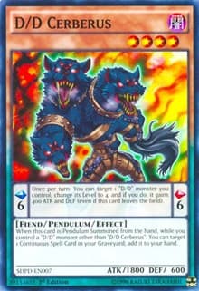 D/D Cerberus - Structure Deck: Pendulum Domination - YuGiOh card