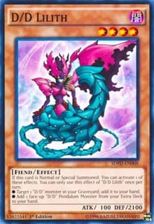 D/D Lilith - Structure Deck: Pendulum Domination - YuGiOh card
