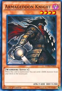 Armageddon Knight - Structure Deck: Pendulum Domination - YuGiOh card