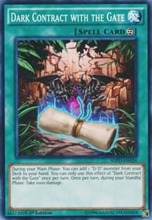 Dark Contract with the Gate - Structure Deck: Pendulum Domination - YuGiOh card