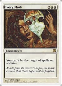 Ivory Mask - 9th Edition - Magic: The Gathering card