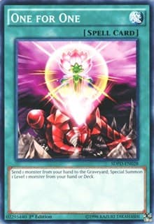 One for One - Structure Deck: Pendulum Domination - YuGiOh card