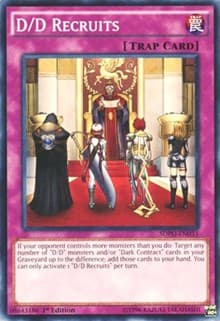 D/D Recruits - Structure Deck: Pendulum Domination - YuGiOh card