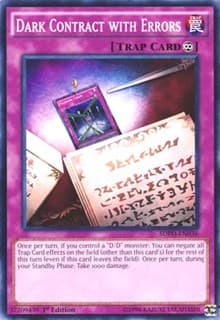 Dark Contract with Errors - Structure Deck: Pendulum Domination - YuGiOh card