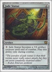 Jade Statue - 9th Edition - Magic: The Gathering card