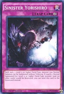 Sinister Yorishiro - Structure Deck: Pendulum Domination - YuGiOh card