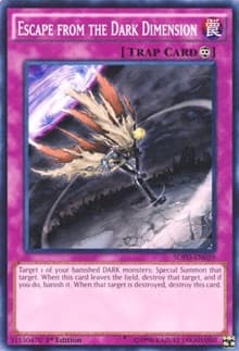 Escape from the Dark Dimension - Structure Deck: Pendulum Domination - YuGiOh card