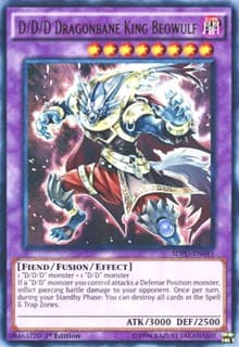 D/D/D Dragonbane King Beowulf - Structure Deck: Pendulum Domination - YuGiOh card