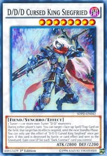 D/D/D Cursed King Siegfried - Structure Deck: Pendulum Domination - YuGiOh card