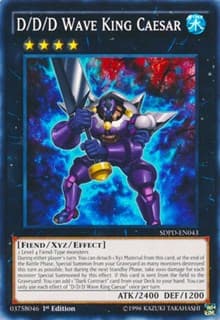 D/D/D Wave King Caesar - Structure Deck: Pendulum Domination - YuGiOh card