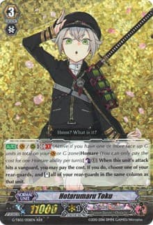 Hotarumaru Toku - G-TB02: Touken Ranbu (ONLINE) - Cardfight Vanguard card