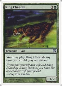 King Cheetah - 9th Edition - Magic: The Gathering card