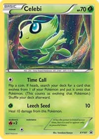 Celebi - XY187 - XY Promos - Pokemon card
