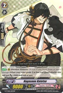 Nagasone Kotetsu - G-TTD01: Touken Ranbu (ONLINE) - Cardfight Vanguard card