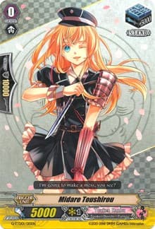 Midare Toushirou - G-TTD01: Touken Ranbu (ONLINE) - Cardfight Vanguard card