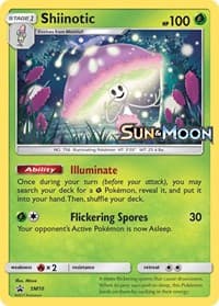 Shiinotic - SM10 (Prerelease) - SM Promos - Pokemon card