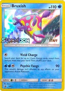 Bruxish - SM11 (Prerelease) [Staff] - SM Promos - Pokemon card