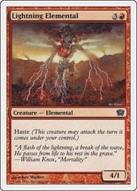 Lightning Elemental - 9th Edition - Magic: The Gathering card