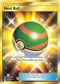 Nest Ball (Secret) - SM Base Set - Pokemon card