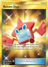 Rotom Dex (Secret) - SM Base Set - Pokemon card