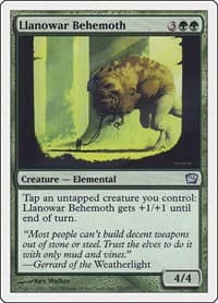 Llanowar Behemoth - 9th Edition - Magic: The Gathering card