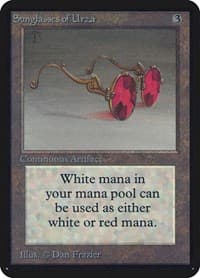 Sunglasses of Urza - Alpha Edition - Magic: The Gathering card