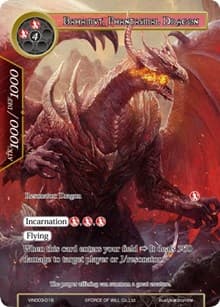 Bahamut, Phantasmal Dragon - Vingolf 3 - Ruler All Stars - Force of Will card