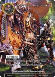 Barbatos, World's Greatest Eccentric - Vingolf 3 - Ruler All Stars - Force of Will card
