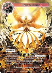 Burn to Cinders - Vingolf 3 - Ruler All Stars - Force of Will card