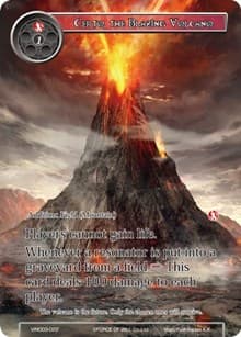 Certo, the Blazing Volcano - Vingolf 3 - Ruler All Stars - Force of Will card