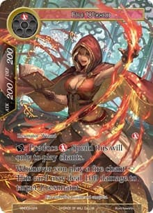 Fire Wizard - Vingolf 3 - Ruler All Stars - Force of Will card