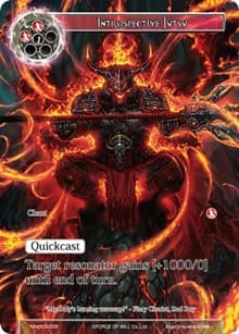 Introspective Jutsu - Vingolf 3 - Ruler All Stars - Force of Will card