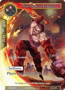 Melgis, King of Conquest - Vingolf 3 - Ruler All Stars - Force of Will card
