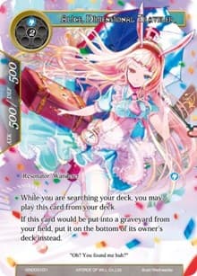 Alice, Dimensional Traveler - Vingolf 3 - Ruler All Stars - Force of Will card