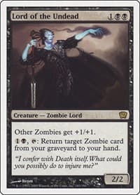 Lord of the Undead - 9th Edition - Magic: The Gathering card