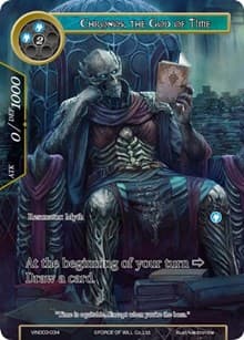 Chronos, the God of Time - Vingolf 3 - Ruler All Stars - Force of Will card