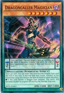 Dragoncaller Magician - Raging Tempest - YuGiOh card