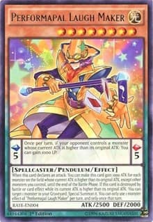 Performapal Laugh Maker - Raging Tempest - YuGiOh card