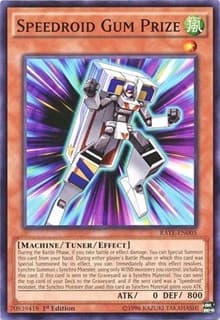 Speedroid Gum Prize - Raging Tempest - YuGiOh card